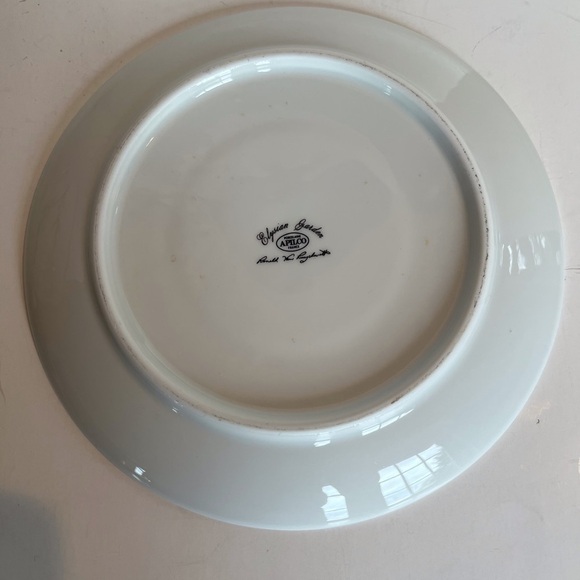 Apilco French Elysian Garden Porcelaine Oversized Breakfast Cup and Saucer - Picture 12 of 15